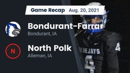 Recap: Bondurant-Farrar  vs. North Polk  2021