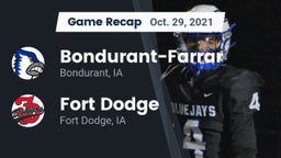 Recap: Bondurant-Farrar  vs. Fort Dodge  2021