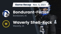 Recap: Bondurant-Farrar  vs. Waverly Shell-Rock  2021