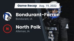 Recap: Bondurant-Farrar  vs. North Polk  2022