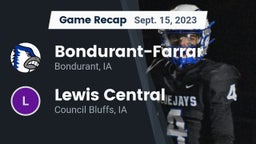 Recap: Bondurant-Farrar  vs. Lewis Central  2023