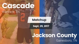 Matchup: Cascade  vs. Jackson County  2017