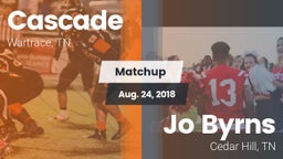 Matchup: Cascade  vs. Jo Byrns 2018