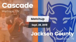 Matchup: Cascade  vs. Jackson County  2018