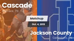 Matchup: Cascade  vs. Jackson County  2019