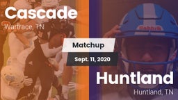 Matchup: Cascade  vs. Huntland  2020