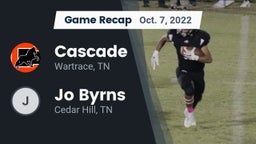 Recap: Cascade  vs. Jo Byrns  2022