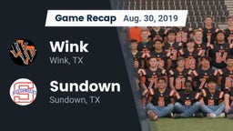 Recap: Wink  vs. Sundown  2019