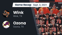Recap: Wink  vs. Ozona  2021