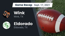 Recap: Wink  vs. Eldorado  2021