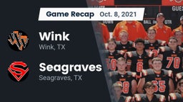 Recap: Wink  vs. Seagraves  2021
