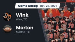 Recap: Wink  vs. Morton  2021