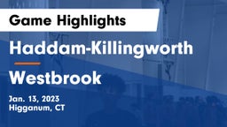 Haddam-Killingworth  vs Westbrook  Game Highlights - Jan. 13, 2023