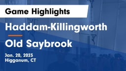 Haddam-Killingworth  vs Old Saybrook Game Highlights - Jan. 20, 2023