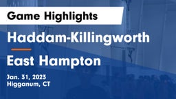 Haddam-Killingworth  vs East Hampton Game Highlights - Jan. 31, 2023