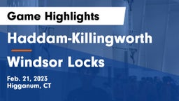 Haddam-Killingworth  vs Windsor Locks Game Highlights - Feb. 21, 2023