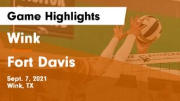 Wink  vs Fort Davis  Game Highlights - Sept. 7, 2021