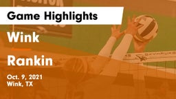 Wink  vs Rankin  Game Highlights - Oct. 9, 2021