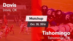 Matchup: Davis  vs. Tishomingo  2016