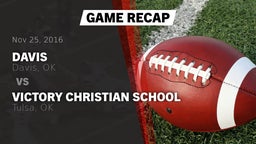 Recap: Davis  vs. Victory Christian School 2016