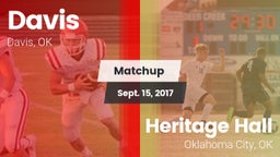 Matchup: Davis  vs. Heritage Hall  2017
