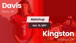 Matchup: Davis  vs. Kingston  2017