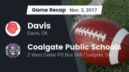 Recap: Davis  vs. Coalgate Public Schools 2017