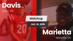 Matchup: Davis  vs. Marietta  2018