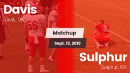 Matchup: Davis  vs. Sulphur  2019