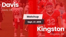 Matchup: Davis  vs. Kingston  2019