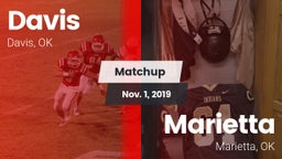 Matchup: Davis  vs. Marietta  2019