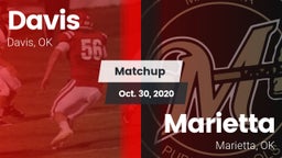 Matchup: Davis  vs. Marietta  2020