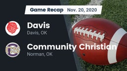 Recap: Davis  vs. Community Christian  2020