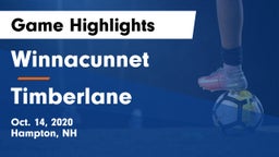 Winnacunnet  vs Timberlane  Game Highlights - Oct. 14, 2020