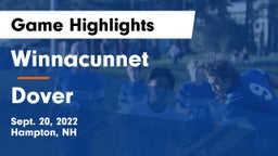 Winnacunnet  vs Dover  Game Highlights - Sept. 20, 2022