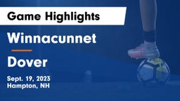 Winnacunnet  vs Dover  Game Highlights - Sept. 19, 2023