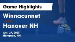 Winnacunnet  vs Hanover  NH Game Highlights - Oct. 27, 2023