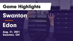 Swanton  vs Edon  Game Highlights - Aug. 21, 2021
