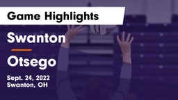 Swanton  vs Otsego  Game Highlights - Sept. 24, 2022