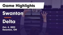 Swanton  vs Delta  Game Highlights - Oct. 4, 2022