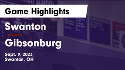 Swanton  vs Gibsonburg  Game Highlights - Sept. 9, 2023