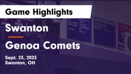 Swanton  vs Genoa Comets Game Highlights - Sept. 23, 2023
