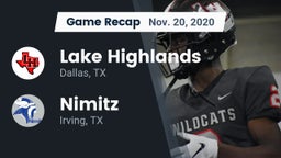 Recap: Lake Highlands  vs. Nimitz  2020