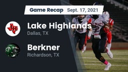 Recap: Lake Highlands  vs. Berkner  2021