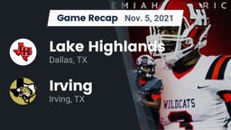 Recap: Lake Highlands  vs. Irving  2021