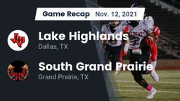 Recap: Lake Highlands  vs. South Grand Prairie  2021