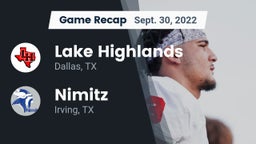 Recap: Lake Highlands  vs. Nimitz  2022