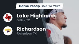 Recap: Lake Highlands  vs. Richardson  2022