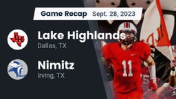 Recap: Lake Highlands  vs. Nimitz  2023