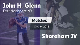 Matchup: John H. Glenn vs. Shoreham JV 2016